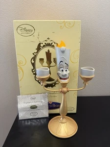 Disney Store Die Schöne und das Biest Große Figur Lumiere Kandelaber Statue LE 2000 RAR - Bild 1 von 6