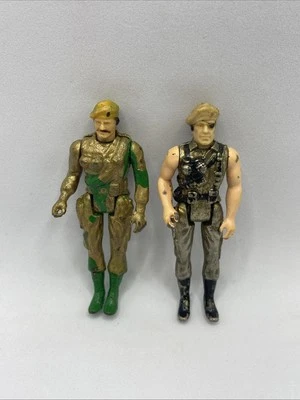 1980’s Mego Eagle Force Stryker & The Cat Die-cast Metal Action Figures 80’s Lot - Image 1 of 4