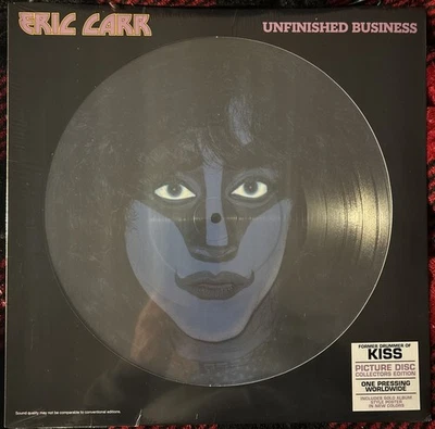 Eric Carr - Unfinished Business [New Vinyl LP] Picture Disc, Poster, 2024 KISS - Image 1 of 4