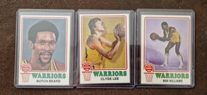 Top Rar Topps Basketball 1973-74 3x Golden State Warriors mit Ron Williams uvm. - Bild 1 von 2