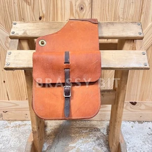 Amish Made Leder Western Satteltaschen - Bild 1 von 1