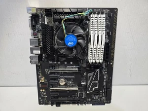 Płyta główna MSI Z170A Gaming Pro Carbon, Intel Core i7-6700K, 32GB DDR4-2800 - Zdjęcie 1 z 16