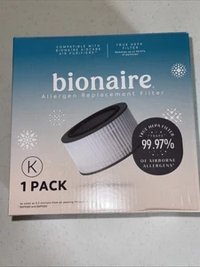 bionaire GENUINE AIR PURIFIER REPLACEMENT FILTER "K" BAPF160 for BAP9360 BAP9260 - Picture 1 of 4
