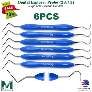UNC15/23 Sonda Periodontal-Explorador Doble Extremo Silicona Ergo Max Mango 6 Piezas - Imagen 1 de 3
