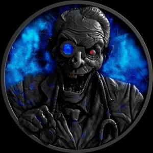 Cameroon 2025 2000 Francs ASYLUM Twilight Mind 2 Oz silber Münze - Bild 1 von 7