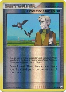 Professor Oak's Visit - 90/99 - Uncommon - Reverse Holo - Arceus Pokemon TCG - Picture 1 of 1