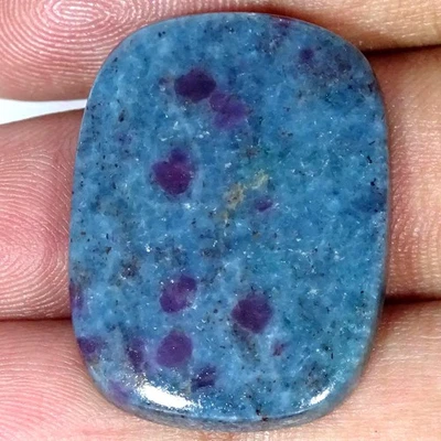 48.20Cts 100% Natural Ruby Kyanite Cushion Cabochon Gemstone 23X31X5MM Foto 1 de 4