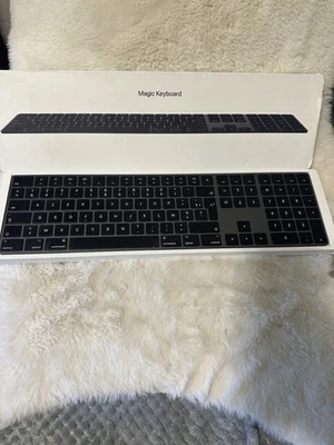 Clavier Apple Magic Keyboard Noir - Non Testé - CR - Photo 1/2