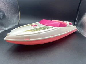 1990 Vintage Barbie Splash N Color speed Boat 20” Long - Picture 1 of 12
