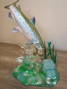 Royal Catch Danberry Mint Atlantic Salmon Fly Fishing Sculpture Franz Dutzler - Picture 1 of 14