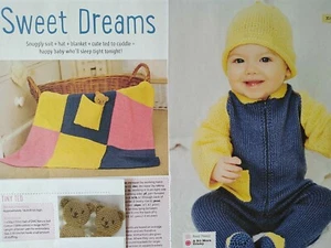SWEET DREAMS- Snuggly suit, hat & blanket with teddy - Magazine- Pull Out (G) - Bild 1 von 2