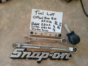 VINTAGE SNAP-ON USA TOOL LOT XV14167/16-1/2",OEX160-1/2",R810A1/4-5/16,STUBY-SD - Picture 1 of 5