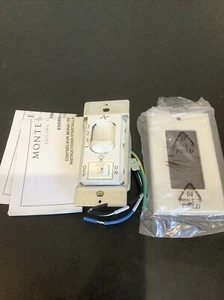 Monte Carlo Wall Control. White. ESSWC-5-WH. @73 - Picture 1 of 7