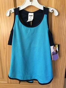 New Avia Girls Sweat-Wicking Performance Tank Sport Bar 2FER - Picture 1 of 4