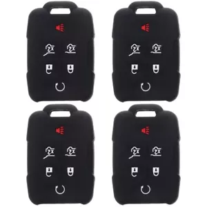 2pcs Silicone Key Fob Cover Fob Protector Car Key Case Car Remote Cover - Picture 1 of 12