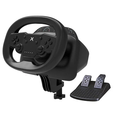 Wireless Steering Wheel for Multi-Platform Game: Nintendo Switch, PC, PS4/PS3 - Image 1 of 4