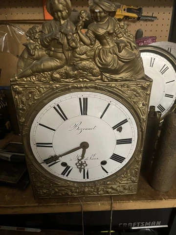 French Morbier Wall Clock Cover