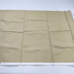 vintage vip cranston fabric beige floral cotton 44x59 1.6 yard - Picture 1 of 14