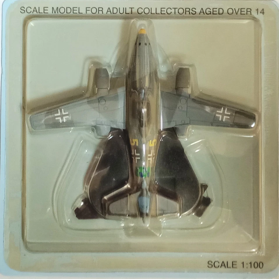 Colección DeAgostini 1/100 Air Combat. Golondrina Messerschmitt Me-262 (#26) Foto 1 de 1