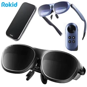 Rokid Max/Max 2 Station 2 AR Lite 3D Smart Glasses 215 inch Virtual Giant Screen - Picture 1 of 36