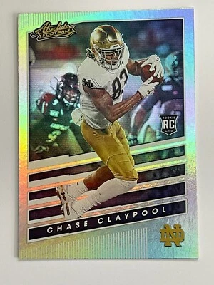 2020 Panini Chronicles Draft Picks Absolute Steelers Chase Claypool Rookie #15 - Image 1 of 2