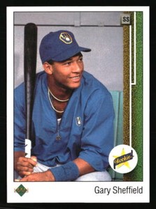 Gary Sheffield 1989 Upper Deck #13b  Baseball Card
