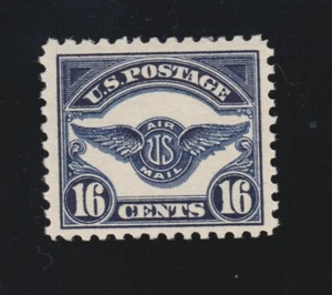US C5 16c Airmail Mint VF OG VLH SCV $60 - Picture 1 of 2