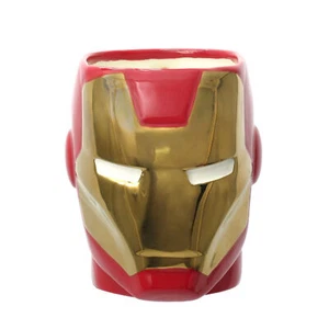 Iron Man Sculpted 17oz Ceramic Mug Multi-Color - Picture 1 of 1