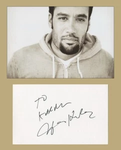Ben Harper - Rare authentic in person signed card + Photo - Paris 2000 - COA - Picture 1 of 3