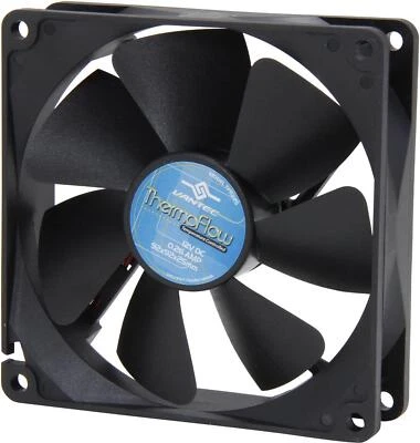 Vantec TF9225 Thermoflow 92mm Double Ball BearingTemperature Controlled Case Fan - Image 1 of 3