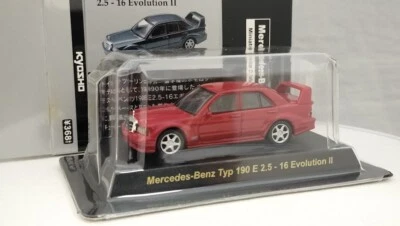 KYOSHO 1/64 Mercedes-Benz Typ 190 E 2.5-16 Evolution Ⅱ Red  F/Shipping F/Japan - Image 1 of 4