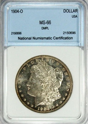 1904-O Morgan Dollar Choice BU #GA3-96 Cover