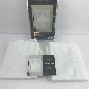 Sophia Kitchen Window Swag - White - Size: 60” W x 36” L - Picture 1 of 5