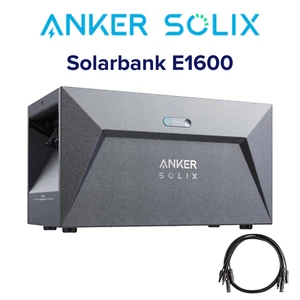 ANKER SOLIX Solarbank E1600 Gen2 mit integr. 0W Schalter &integr. Heizung 1600Wh - Bild 1 von 8