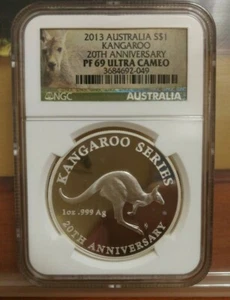 Kangaroo Silver 2013 - PF69 - Picture 1 of 2