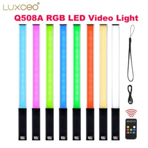 LUXCEO Q508A RGB Led Video Light Photography Lighting 3000K-5750K Remote Control - Picture 1 of 7