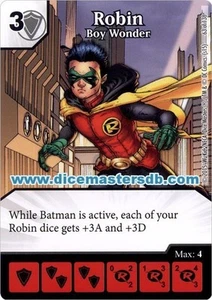 Robin Boy Wonder #63 - Justice League - DC Dice Masters - Picture 1 of 1