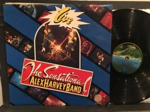 SENSATIONAL ALEX HARVEY BAND LIVE~NM- ORIG 1975 UK VERTIGO 1ST PRESS~PROG ROCK - Picture 1 of 1