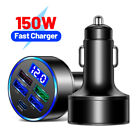 5 Ports Car Charger With Voltage Detection 15W For Mobile Phone Tablet