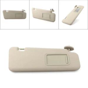 Rechte Beige Sonnenblende Für Toyota 2008-2013 Highlander W / Vanity Light - Bild 1 von 9