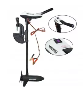MISTRALL Bootsmotor Trolling Motor Elektromotor Angelmotor 12V 56Lbs - Bild 1 von 1