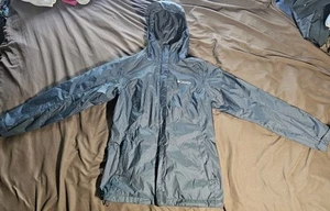 Columbia Women's Omni-Tech Jacket Waterproof, Black/Grey, Medium - Picture 1 of 9