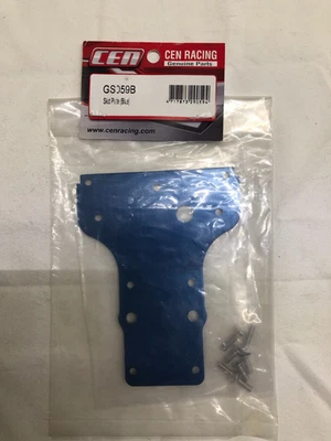 CEN Racing gst 7.7 Skid Plates (blue) GS059B - Image 1 of 2