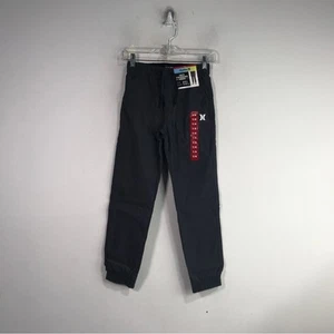 Hurley Elastic Cuff Performance Jogger, Youth Boy's 7/8 - Black - Picture 1 of 8
