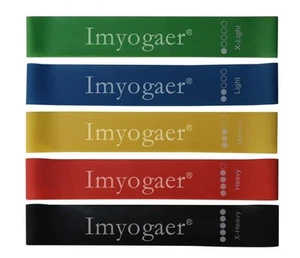 Bandas de resistencia para gimnasio fitness para yoga estiramiento pull up bandas de asistencia - Imagen 1 de 6