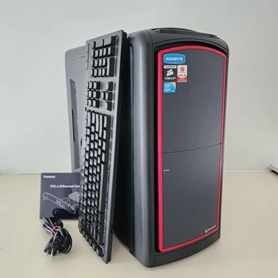 Thermaltake Element S Mix ATX Tower PC - Intel i7 - 6GB RAM - 512GB SSD - Black - Image 1 of 4