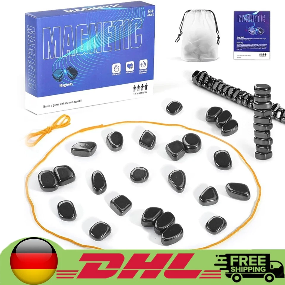 Gesellschaftsspiele Magnetspiel Schachspiel Tragbares SchachSpiel für Erwachsene - Bild 1 von 4
