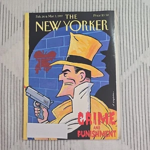 1997 New Yorker February 24 - March 3 - Crime and Punishment Spiegelman Magazine - Picture 1 of 6