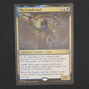The Scarab God MTG Aetherdrift Commander Mythic 120 NM - Bild 1 von 6
