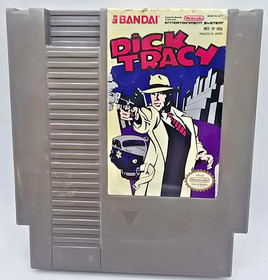 Dick Tracy (Nintendo NES) Authentic, Cleaned, Tested & Works, Cart Only